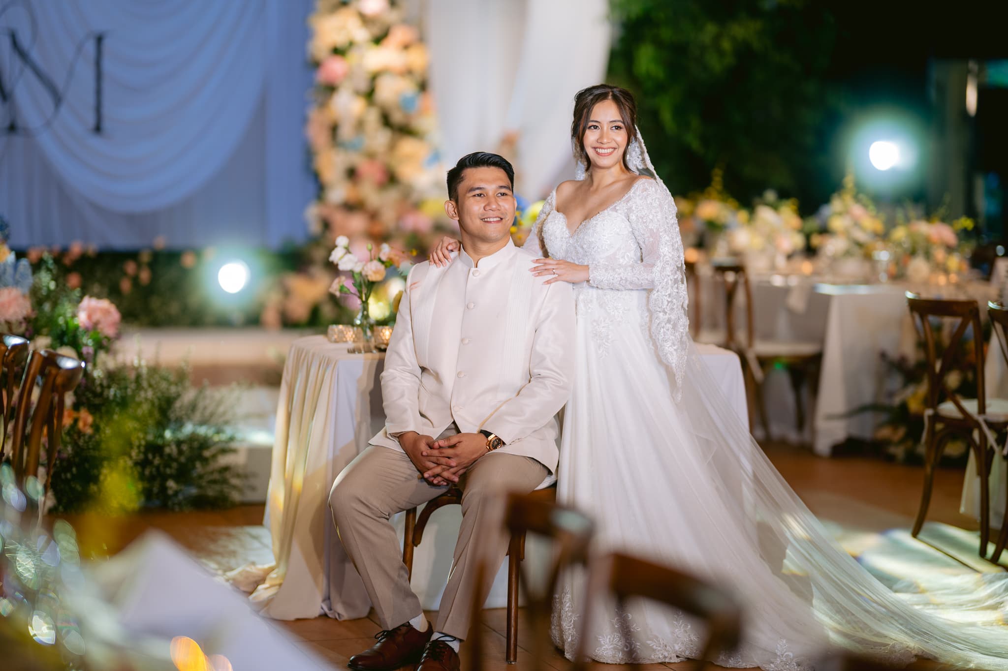 Mosses and Vanesa wedding hero